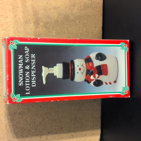 Snowman Lotion & Soap Dispenser - Picture 8 of 8